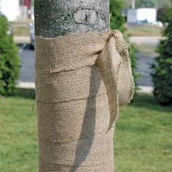 Burlap Tree Wrap, 4-inch X 300-foot Roll -Garden-green plant growth care 04bw 3 1