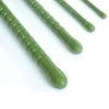 Knotty Takiron Green Steel Stakes, 7/16"x 6', Bundle Of 10 1 Knotty Takiron Green Steel Stakes, 7/16"x 6', Bundle Of 10 -Garden-green plant growth care 116tsk