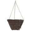 Braun Wire Hanging Basket Moss Liner And Chain 16in Diam -Garden-green plant growth care 14hb 1
