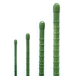 Knotty Takiron Green Steel Stakes, 5/8"x 6', Bundle Of 10 -Garden-green plant growth care 166tsk 1