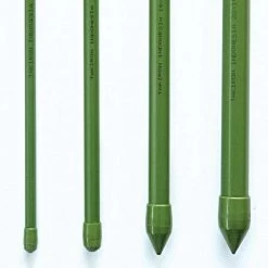 Knotty Takiron Green Steel Stakes, 5/8"x 7', Bundle Of 10 11 Knotty Takiron Green Steel Stakes, 5/8"x 7', Bundle Of 10 -Garden-green plant growth care 167tsk 2