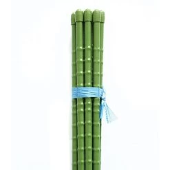Knotty Takiron Green Steel Stakes, 3/4"x 6', Bundle Of 10 -Garden-green plant growth care 206tsk 3