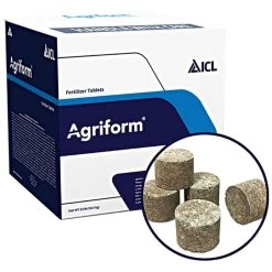 Agriform Fertilizer Tablets 21 Gram 20-10-5 2 Year Release 500 Per Case -Garden-green plant growth care 21gpt 2