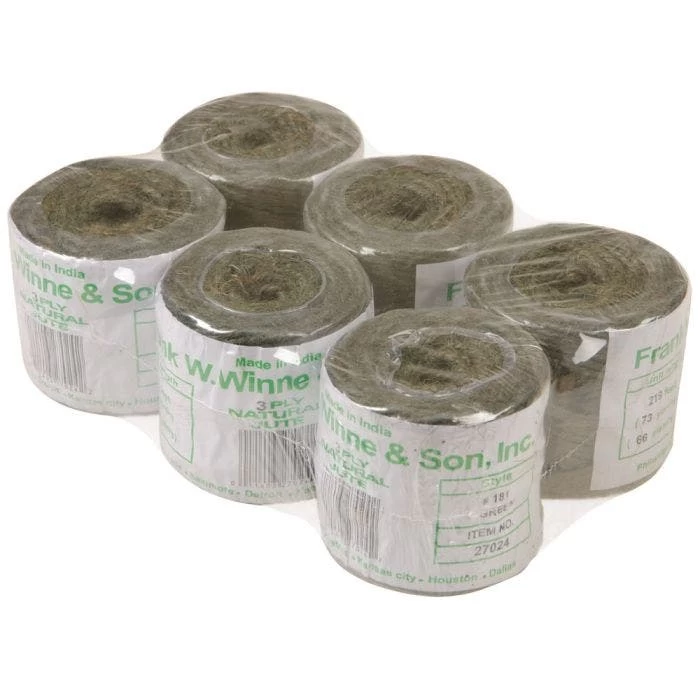 Twine 3 Ply Green Jute 12 Pk 4 Twine 3 Ply Green Jute 12 Pk - Image 2