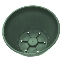 Belden Plastics 14-Inch Saucerless Baskets, Green, Case Of 25 -Garden-green plant growth care 690801 1 1