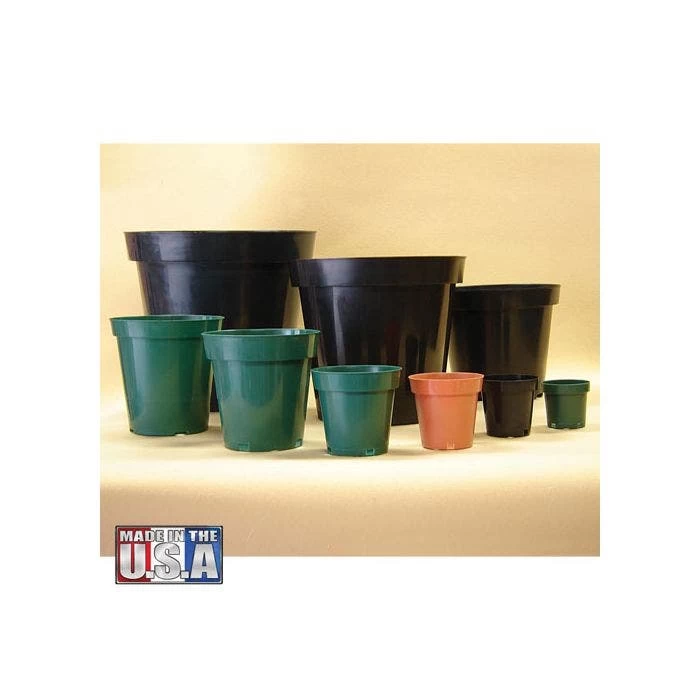 Belden Azalea Pot 6.5 In Black 300/Case 3 Belden Azalea Pot 6.5 In Black 300/Case