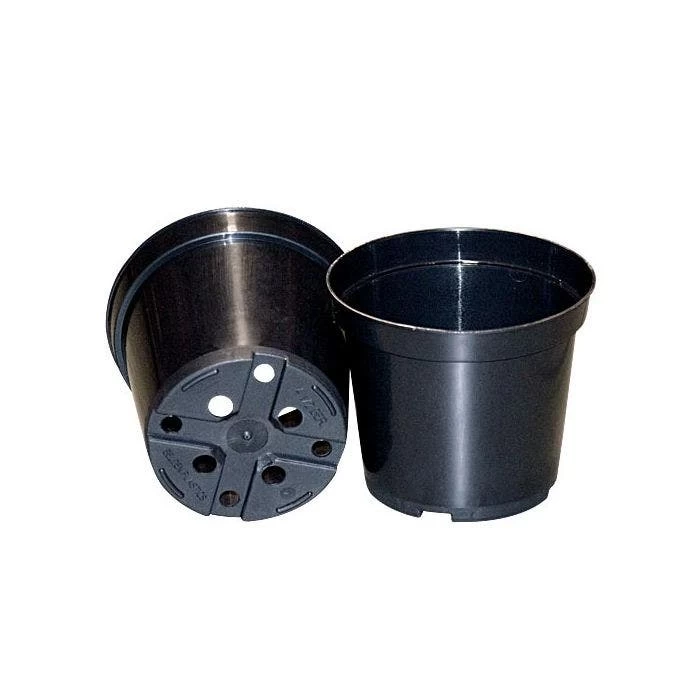 Belden Round Geranium Pot4.5 In Black 600/Case 3 Belden Round Geranium Pot4.5 In Black 600/Case