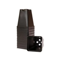 T.O. Plastics 3.5” Deep Square Pot SVD250, 850 Per Box