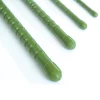 Knotty Takiron Green Steel Stakes, 3/8" X 4', Bundle Of 10 -Garden-green plant growth care 84tsk