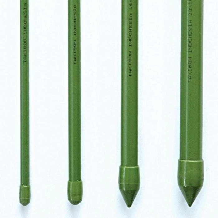 Knotty Takiron Green Steel Stakes, 3/8" X 4', Bundle Of 10 5 Knotty Takiron Green Steel Stakes, 3/8" X 4', Bundle Of 10 - Image 3