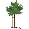 Tree Stakes Wood 1.5"x8' -Garden-green plant growth care 8ws 1