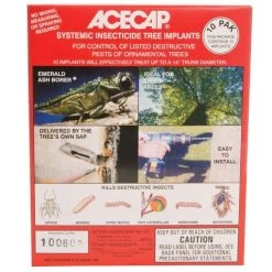 AceCap Insecticide Systemic Implants 3/8in Diam 10 Per Pack