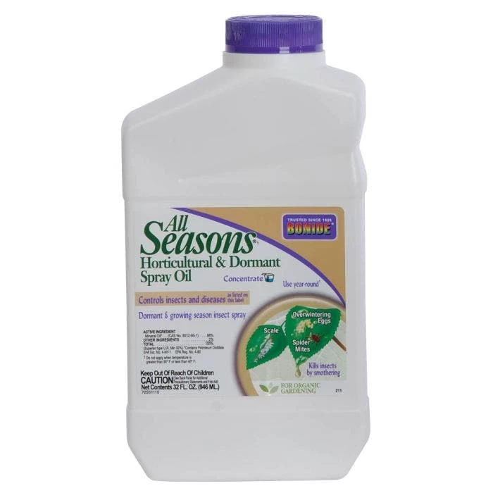 All Seasons Horticultural Spray Oil Quart Concentrate 3 All Seasons Horticultural Spray Oil Quart Concentrate