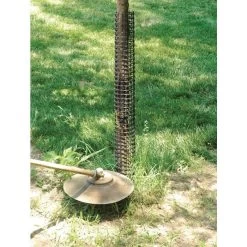 Leonard Rigid Plastic Mesh Tree Guards, 4-Inch Diameter, 24-Inch Length -Garden-green plant growth care bg24 2