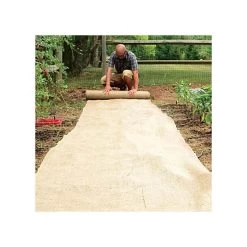 Burlap Roll 7oz. Plain 60" X 250 Yds 9 Burlap Roll 7oz. Plain 60" X 250 Yds -Garden-green plant growth care burlap 3 b 1 2
