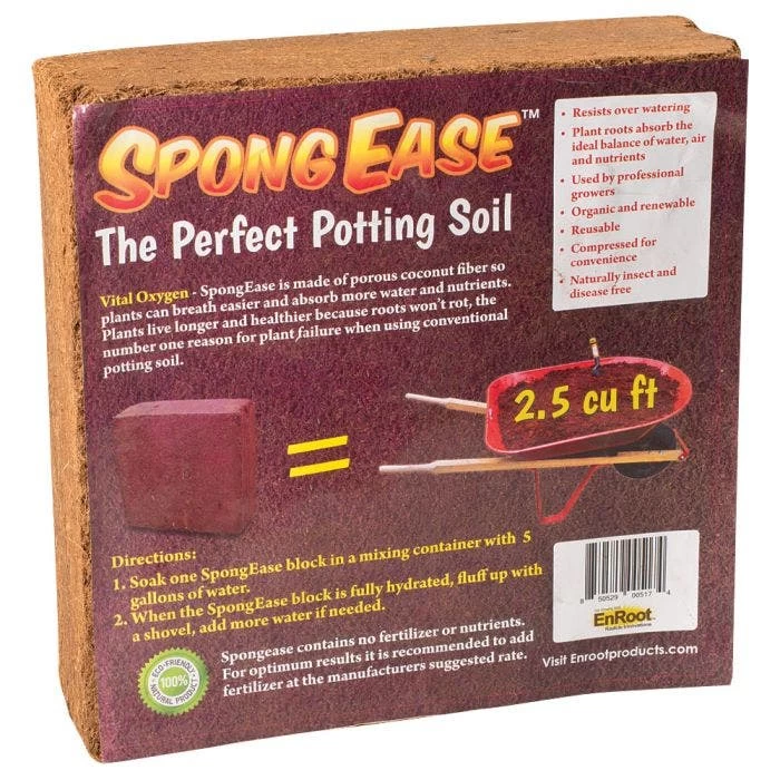 SpongEase Coconut Coir Block, 5 Kilograms 4 SpongEase Coconut Coir Block, 5 Kilograms - Image 2