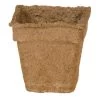 CowPots, #3 Square Pots, Case Of 400 -Garden-green plant growth care cpsq3