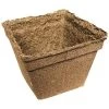 CowPots #6 Square Pots, Case Of 54 -Garden-green plant growth care cpsq6