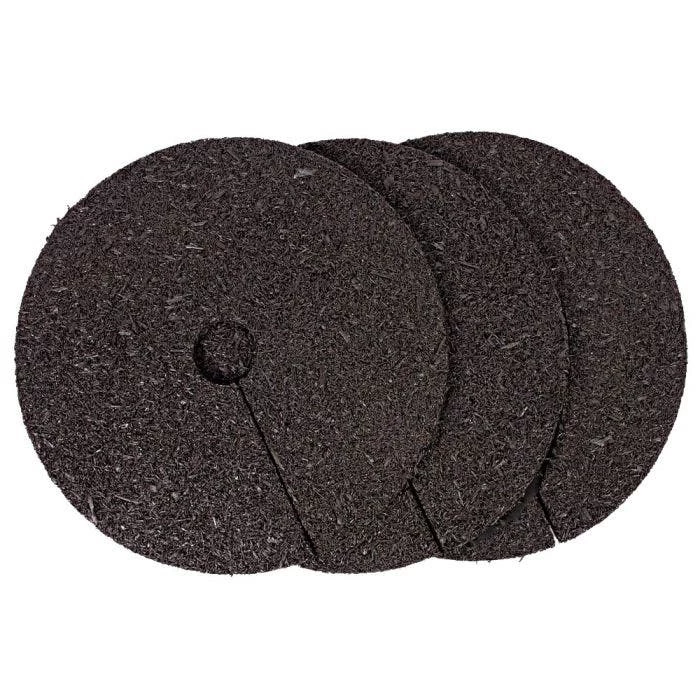 Rubberific® Tree Rings 24in, Brown, Box Of 3 3 Rubberific® Tree Rings 24in, Brown, Box Of 3