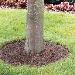 Rubberific® Tree Rings 36in, Brown, Box Of 3 -Garden-green plant growth care dctr36bn3 live