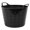 Tuff Flex Tub 7 Gallon Black -Garden-green plant growth care f7 bk 1