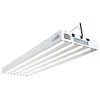 Fluorescent Grow Light T5 4 Ft Long, 4 Tube System -Garden-green plant growth care flt44