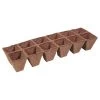 Jiffy Strip Deep 2.25"x6" Square -Garden-green plant growth care jst522 3