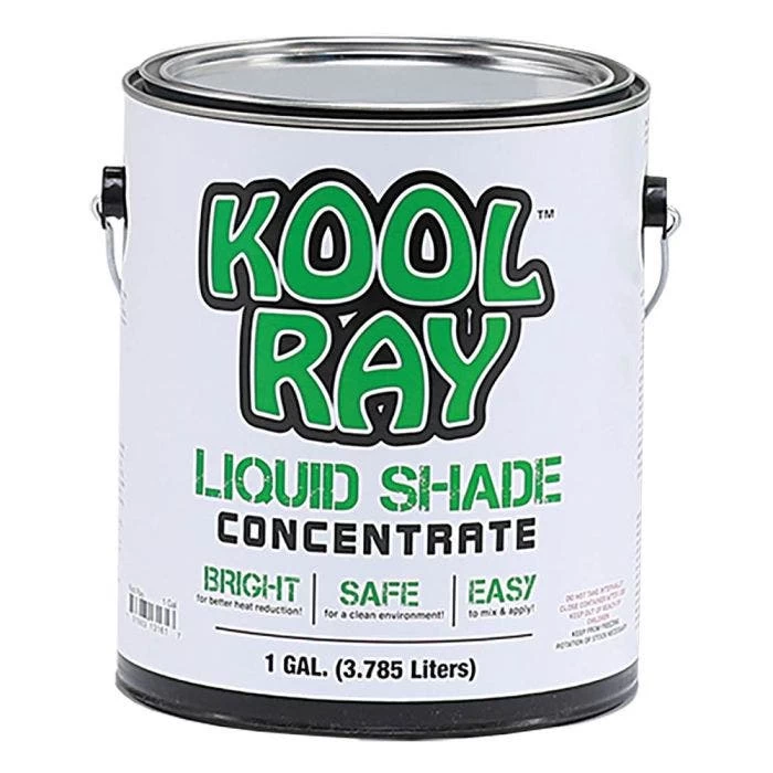 Kool Ray Classic Liquid Shade, White, 1 Gallon 3 Kool Ray Classic Liquid Shade, White, 1 Gallon