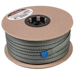 Green Tree Tie Webbing By A.M. Leonard, 250ft Length X 3/4in Wide