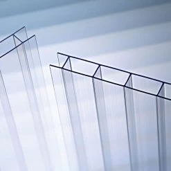 Polycarbonate Panel 8mm Twin Wall, Bronze, 4' X 16'