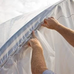 Poly Latch Base, Bundle Of 10, 8ft -Garden-green plant growth care plw4 1 2