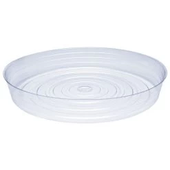 Clear Plastic Pot Saucer, 21 In.