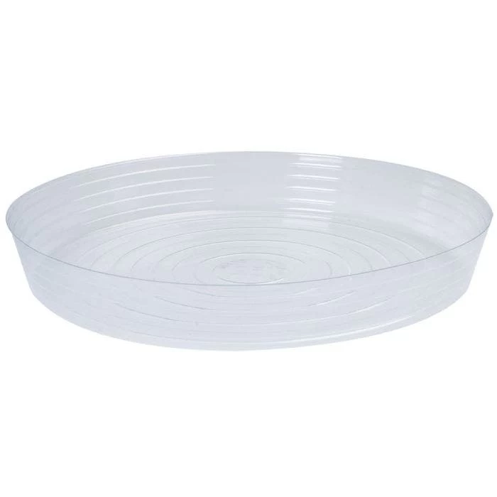 Clear Plastic Pot Saucer, 25 In.