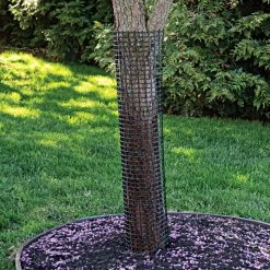 Leonard Commercial Plastic Mesh Tree Guards, 6-In Diameter, 36-In. Length 5 Leonard Commercial Plastic Mesh Tree Guards, 6-In Diameter, 36-In. Length -Garden-green plant growth care tg36 live horz2 1