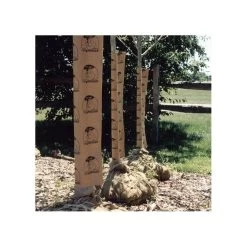 Tree Guard Heavy Polyethylene And Self Adhesive Foam 12in X 30in -Garden-green plant growth care th1230 1