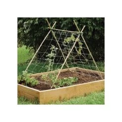 Natural First Cut Premium Bamboo Stakes, Bundle -Garden-green plant growth care vp bbn 1