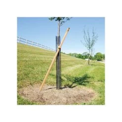 Leonard Rigid Plastic Mesh Tree Guards 4 Inch Diameter -Garden-green plant growth care vp bg 2