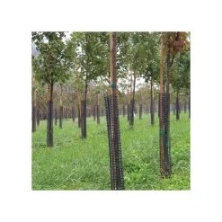 Leonard Rigid Plastic Mesh Tree Guards 4 Inch Diameter -Garden-green plant growth care vp bg 3