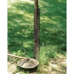 Leonard Rigid Plastic Mesh Tree Guards 4 Inch Diameter -Garden-green plant growth care vp bg 6