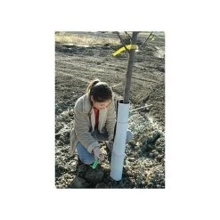 Corrugated Plastic Tree Guards, Bundle Of 25 -Garden-green plant growth care vp cptg 8