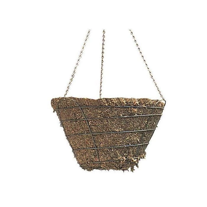 Braun Moss-Lined Hanging Basket 3 Braun Moss-Lined Hanging Basket