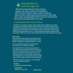 Wilt-Pruf Anti-Transpirant Plant Protection 32oz. Ready To Use Spray -Garden-green plant growth care wpts label