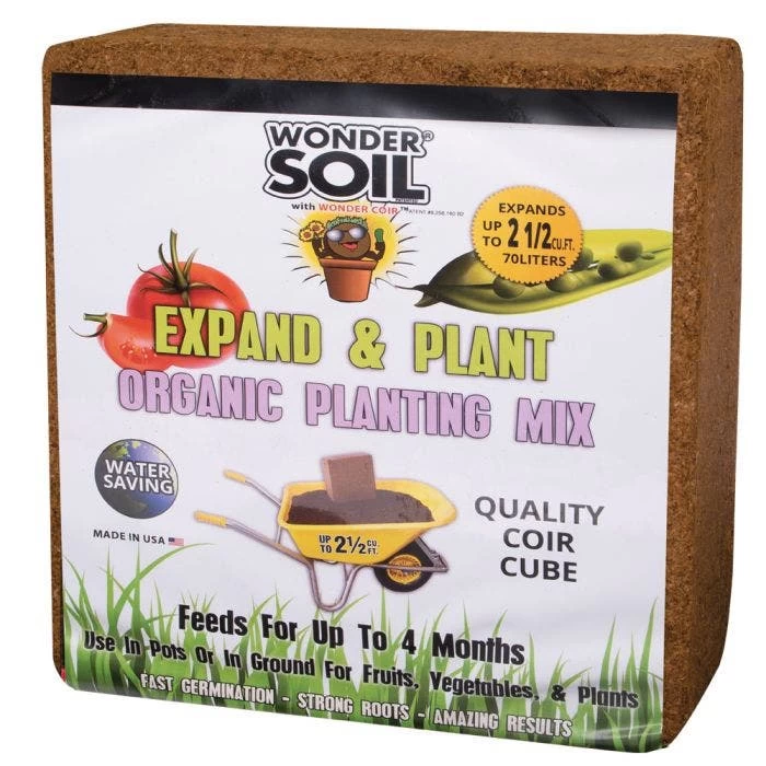 Wonder Soil Expand & Plant Organic Planting Mix, 2.5 Cu. Ft. 4 Wonder Soil Expand & Plant Organic Planting Mix, 2.5 Cu. Ft. - Image 2
